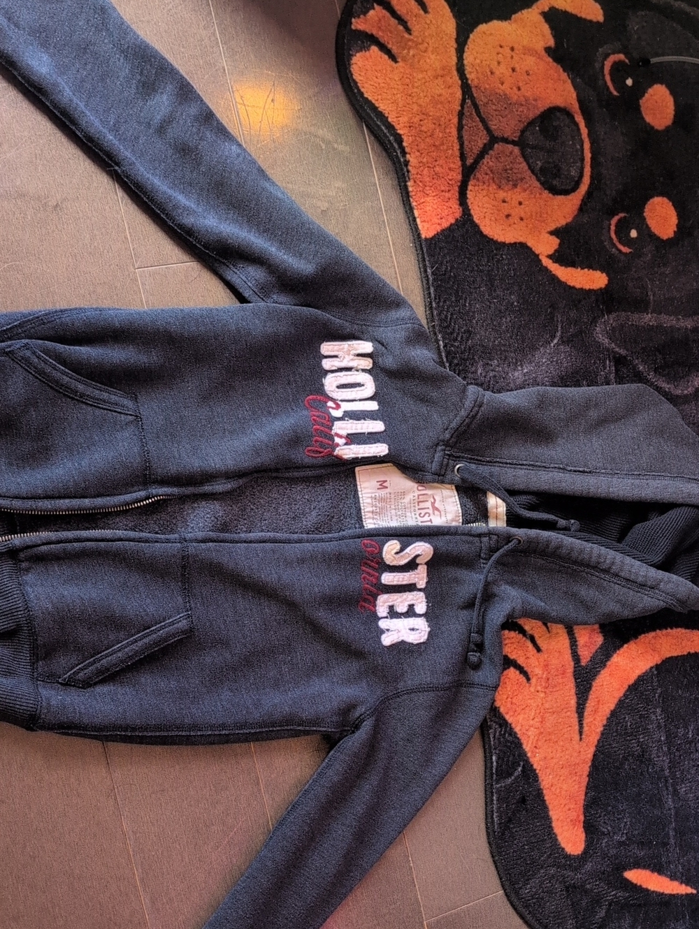 Hollister Navy Blue Hoodie